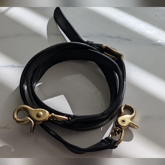 Coach Willis Black Leather Crossbody /Handbag. - Picture 14 of 14